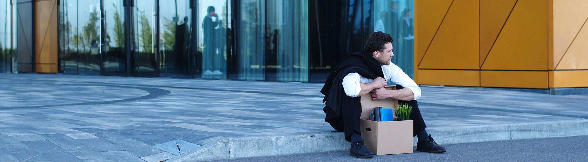 Man grief stricken after losing his job